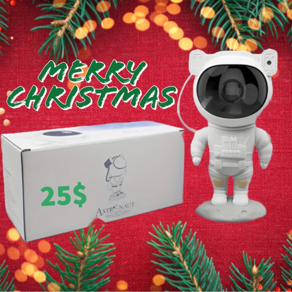 Astronaut projector